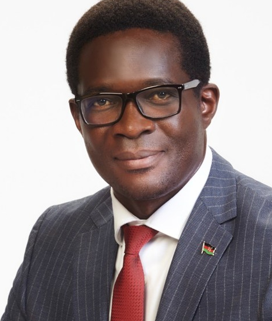 Portrait of Amb. Ezra Chiloba Simiyu, Consul General of Kenya in Los Angeles